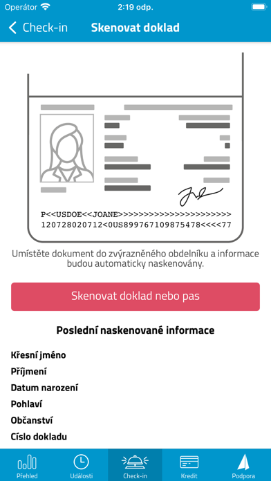 Plazaro – hotelový systém Screenshot