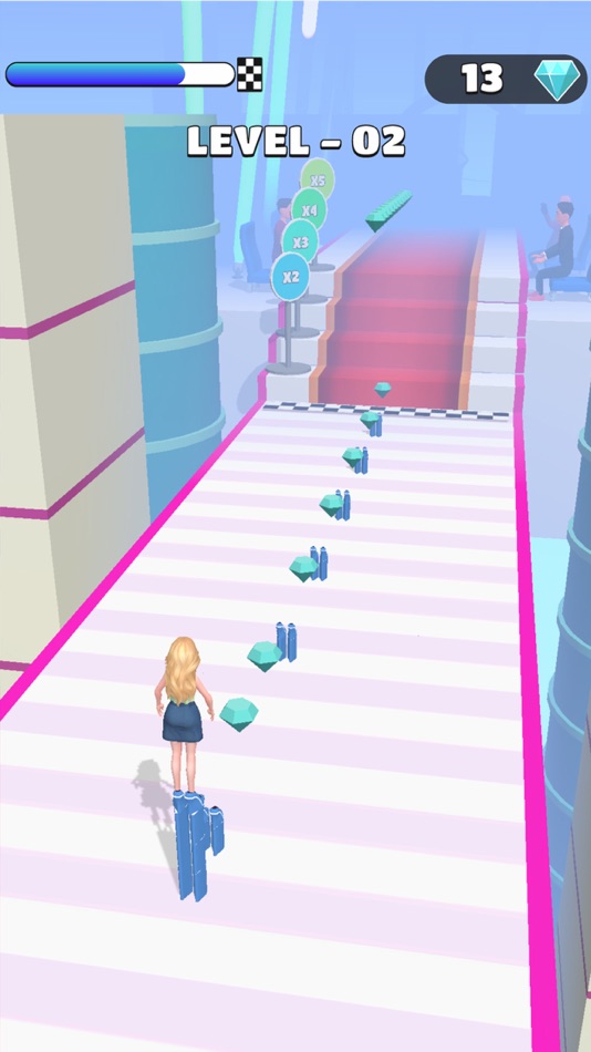 #4. Heels Cross 3D (iOS) 由: Adnan Sohail