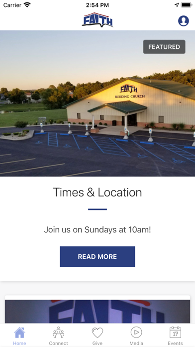 Faith Building Church Screenshot