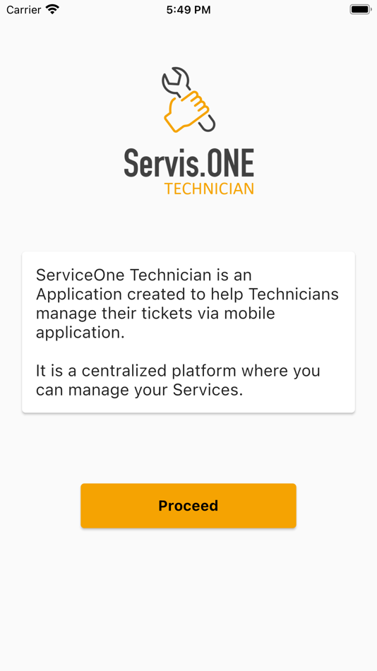 ServisONE Technician - 1.0.1 - (iOS)