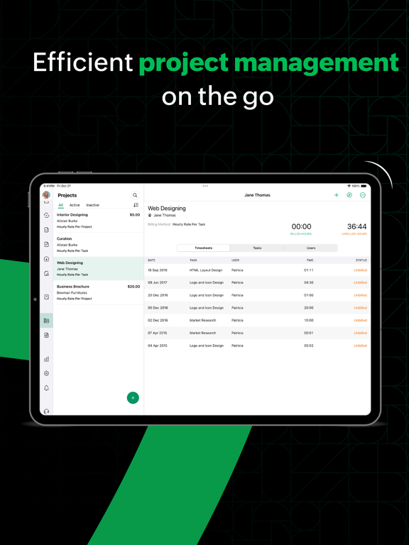 Screenshot #5 for Billing Management App - Zoho