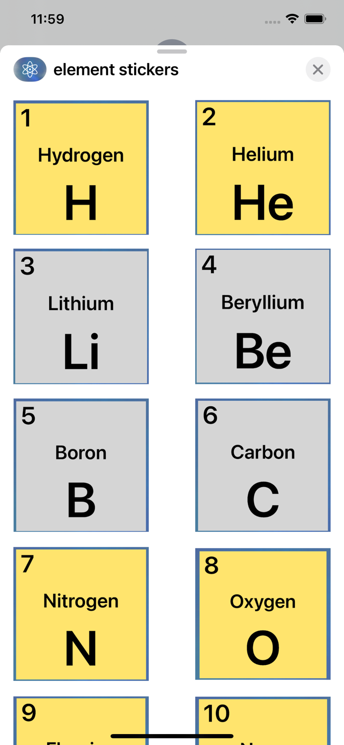 elementary elements