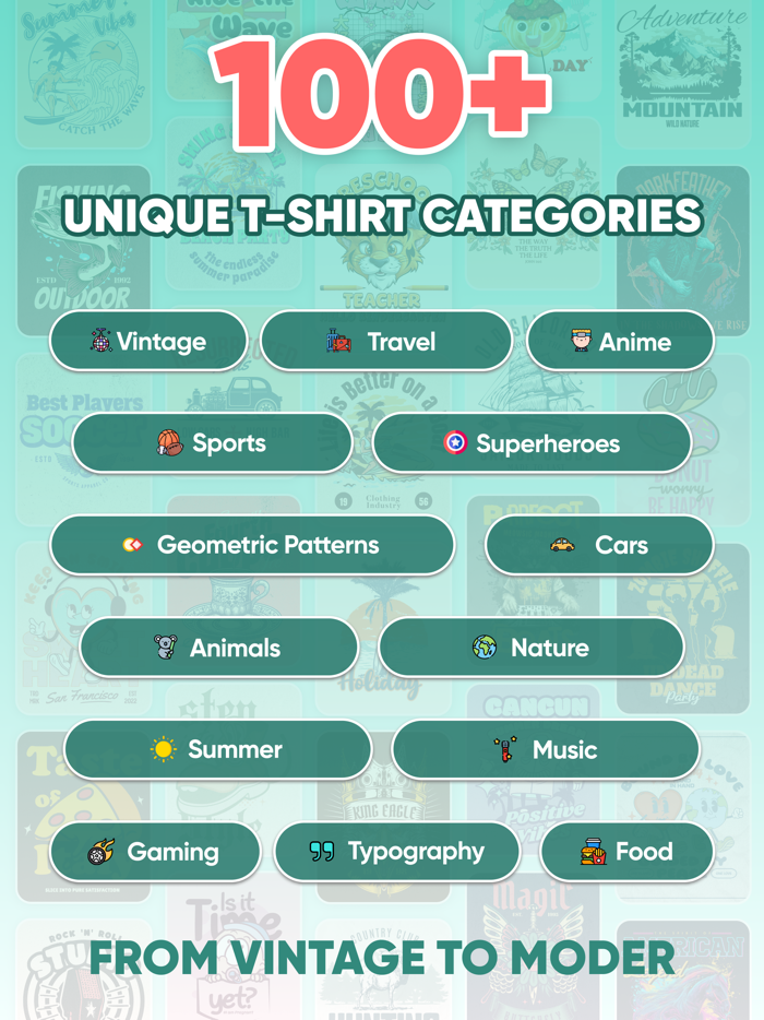 T-Shirt Designer For Printify