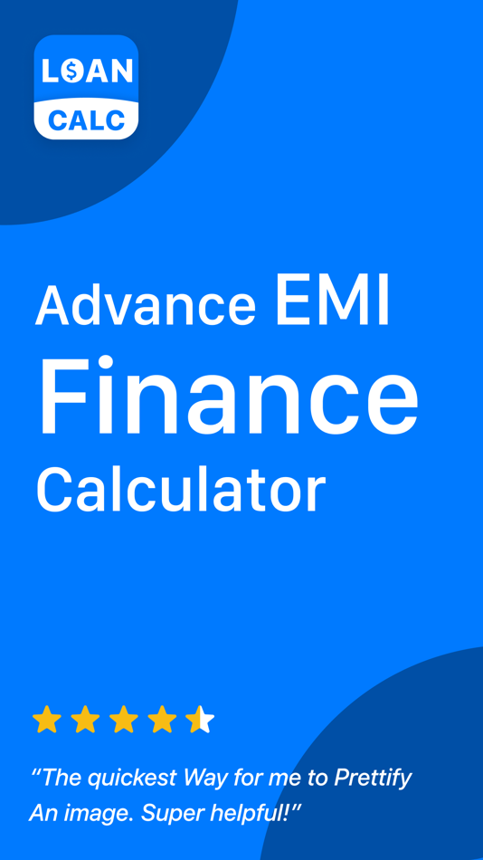 #1. Loan Calculator % EZ Emi Calc (iOS) 由: Keyurbhai Tavethiya
