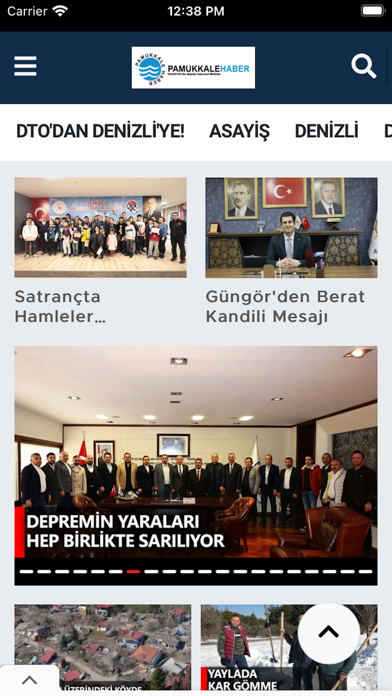Pamukkale Haber News Screenshot