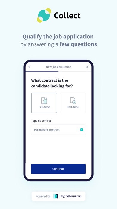 Collect - DigitalRecruiters Screenshot