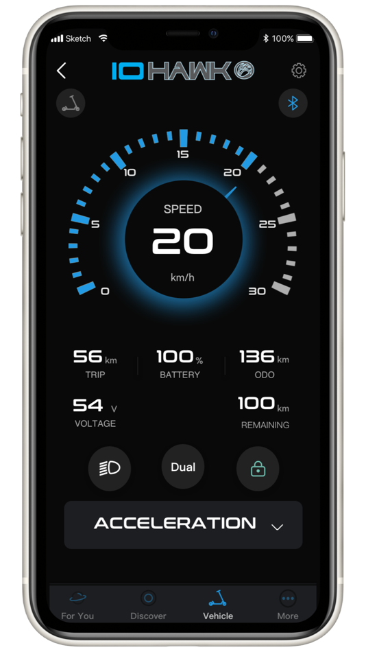 #4. IO HAWK (iOS) By: IO eMobility GmbH