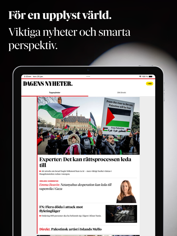 Screenshot #4 pour Dagens Nyheter.