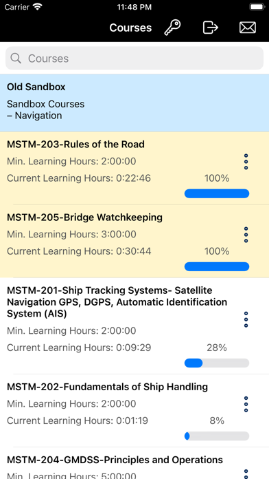 CMS Mariner Skills Screenshot