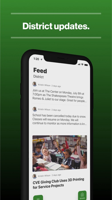 Alden-Hebron School District Screenshot