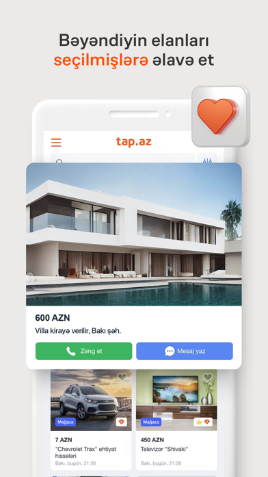 Tap.az Screenshot