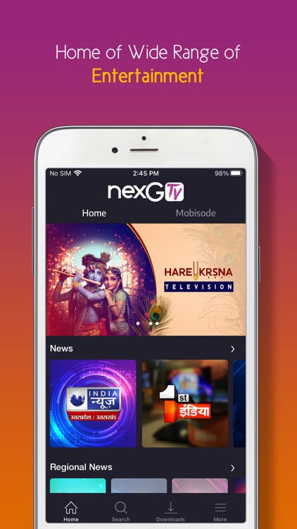 nexGTv:Live TV,Movies,Videos