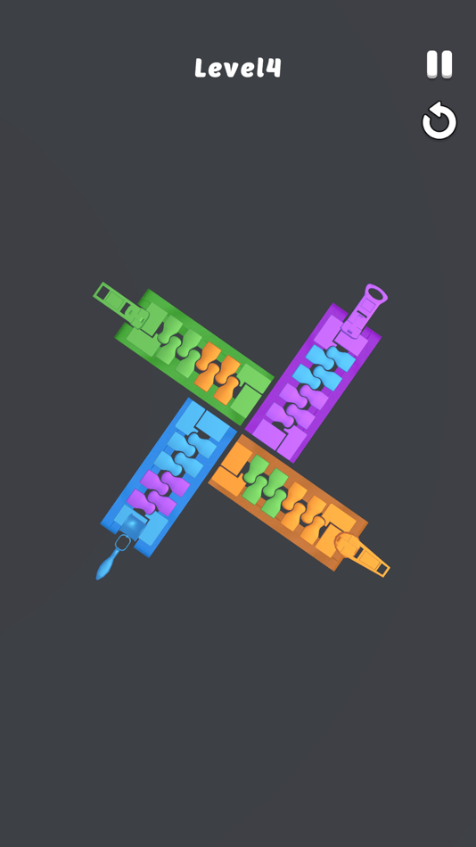 #2. Zipper Sort (iOS) Podle: ZiNKY OYUN YAZILIM ANONiM SiRKETi