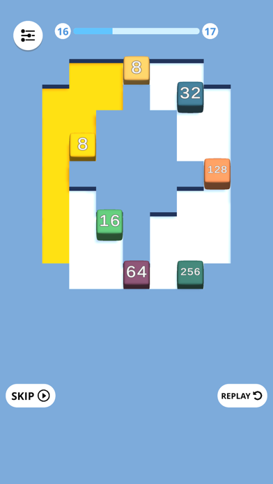 Screenshot #1 pour Color maze 2048