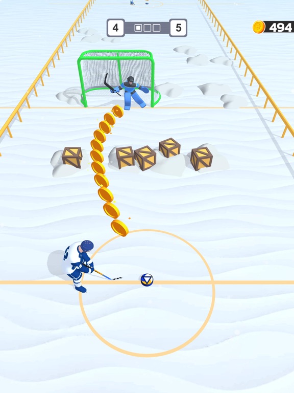 Screenshot #6 pour All Stars: Ice Hockey Games