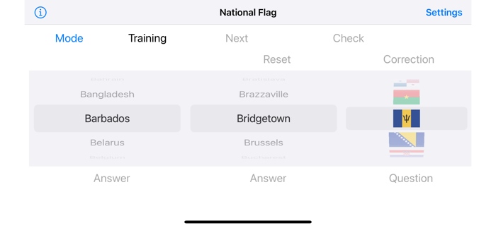 Country capital flag