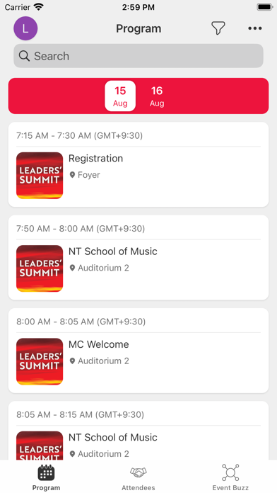 Leaders' Summit 2023 Screenshot
