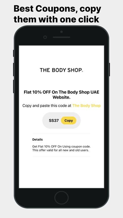 Promo Codes - MENA Screenshot