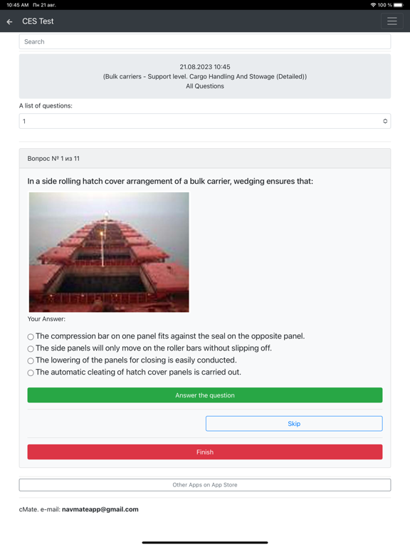 Screenshot #5 pour Bulk carriers CHaS Support CES