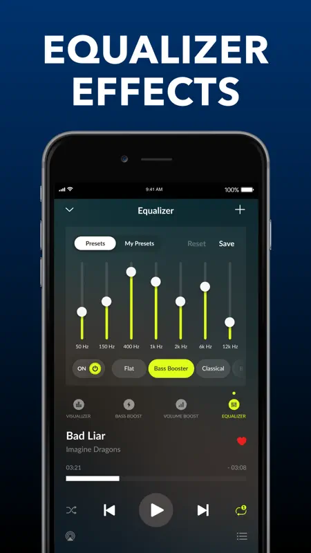 Equalizer: Volume Bass Booster screenshot 2 of 6