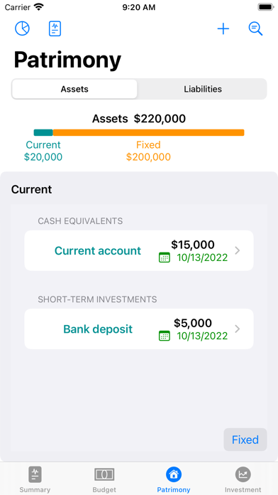 Easy Finance Wealth Planner Screenshot