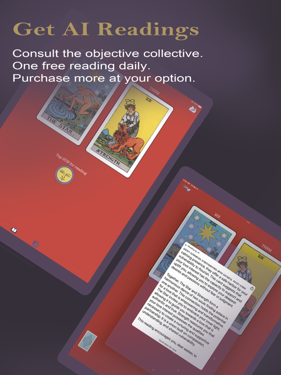 Screenshot #5 pour Tarot Simple PLUS Card Reading