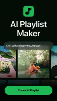 music ai : playlist maker iphone screenshot 1