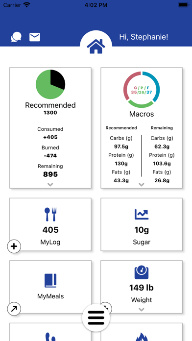TeleDIETS Screenshot