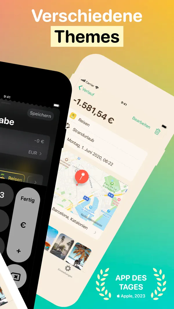 Fin - Budget Tracker Screenshot 2
