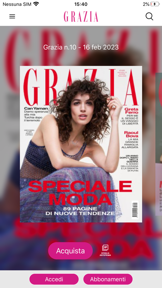 #5. iGrazia (iOS) 게시자: Reworld Media Italia S.R.L.