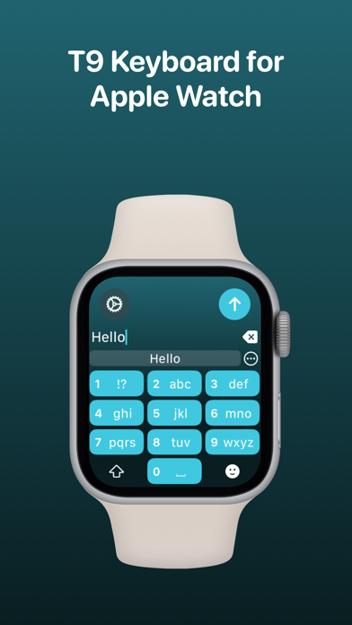 RetroBoard - T9 Watch Keyboard Screenshot