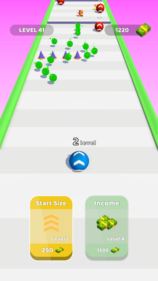 #1. Rolling Paint Runner (iOS) 由: Ozkan Yildiz