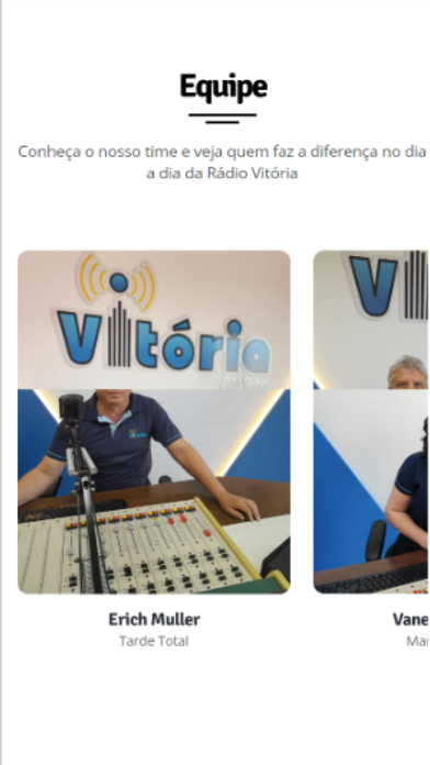 Rádio Vitória AM 1320 Screenshot