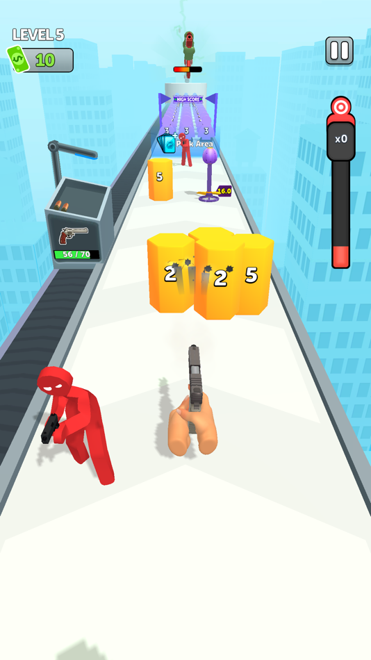 #2. Gun Slider (iOS) 由: Ozgur Taskin