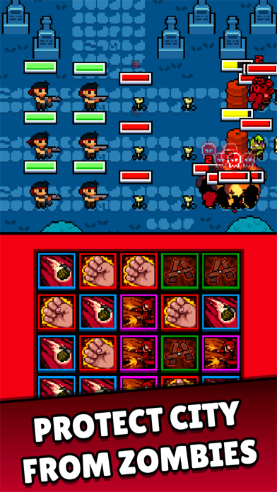 Zombie Match - Epic War Games Screenshot
