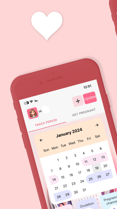Period Pal app screenshot 2