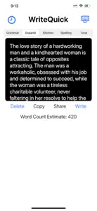 Write Quick Essay Book Writer screenshot #4 for iPhone