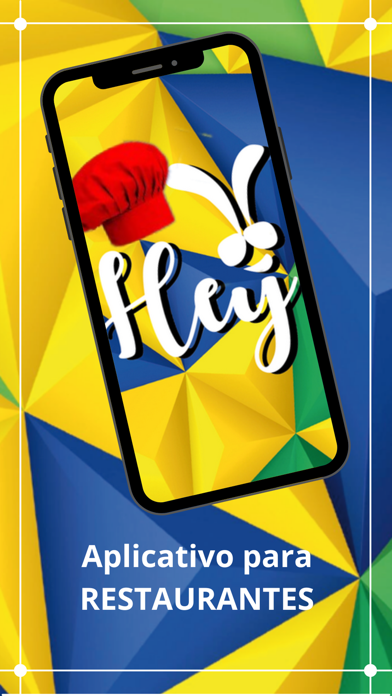 Heybrasil restaurant app Screenshot