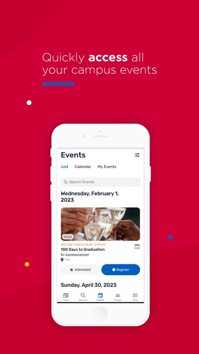 SMU360 Campus Engagement Screenshot