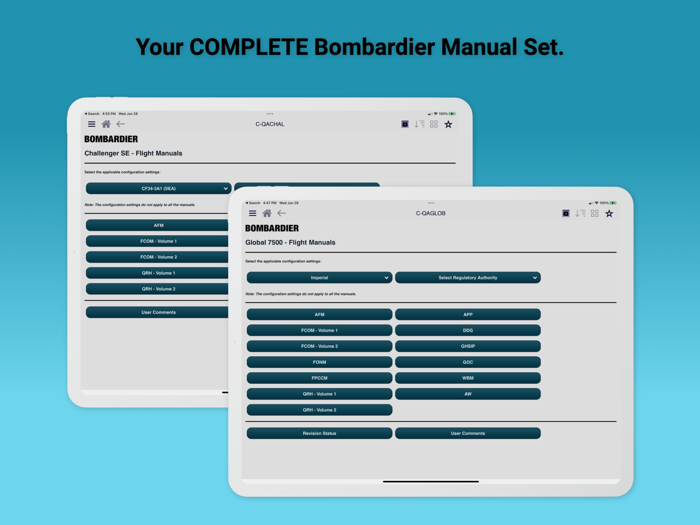 Bombardier Flight Deck 3