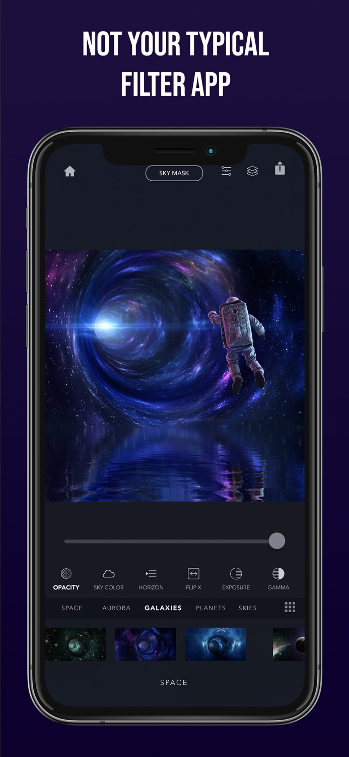 Infinite Space Photo Editor