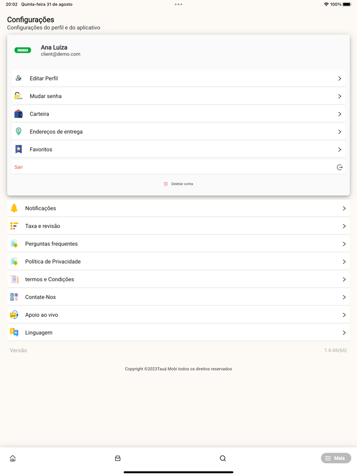 TauáMobi - Passageiro