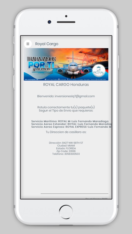 Royal Cargo Honduras