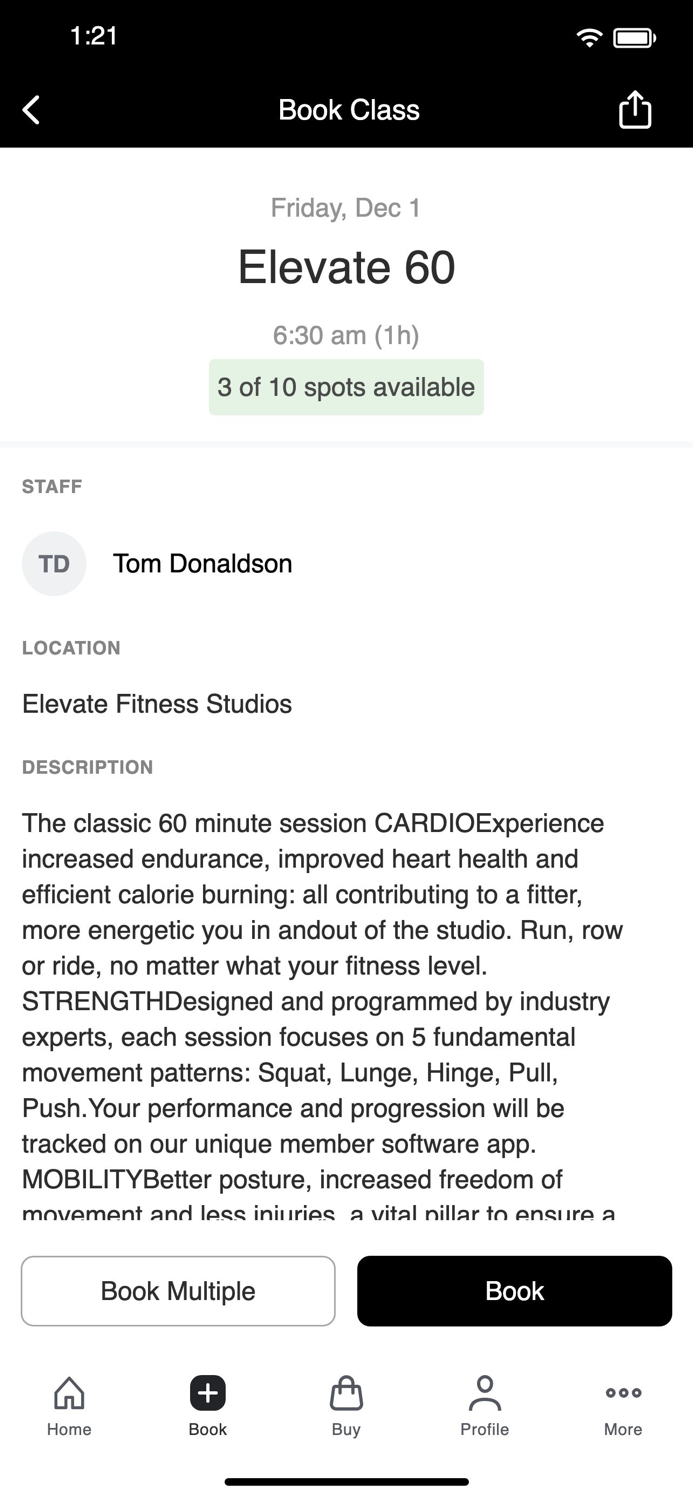 Elevate Fitness Studios