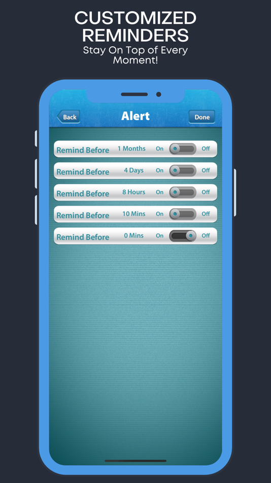 #5. Big Day–Event Countdown Clock (iOS) Podle: WW Productions BVBA