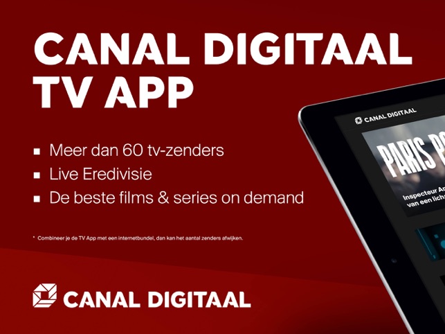 Canal Digitaal TV App in de App Store