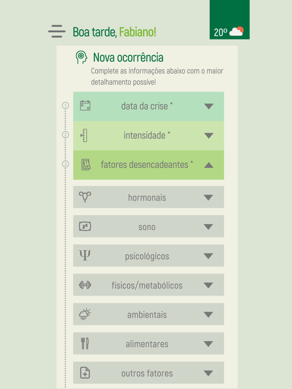 Screenshot #6 pour Diário Cefaleia