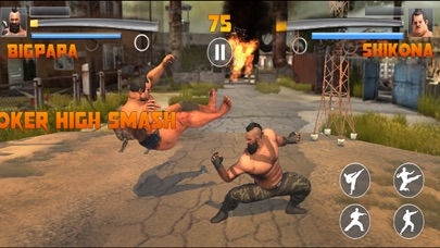 Kung Fu Karate Game Screenshot