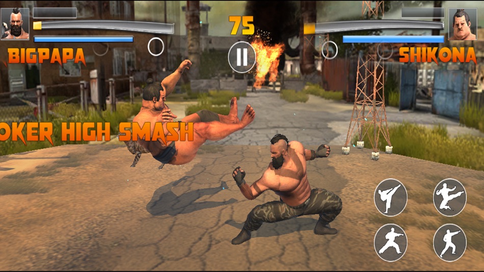 #2. Kung Fu Karate Game (iOS) Podle: Muhammad Razzak