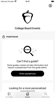 college board events iphone screenshot 1